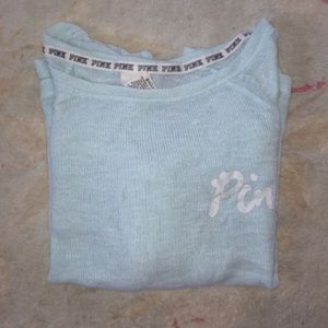 VS Pink Mint Sweater