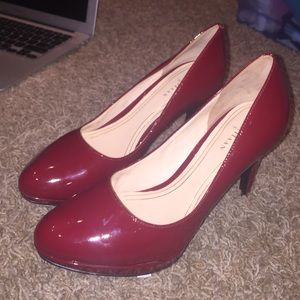 Cole Haan red pumps