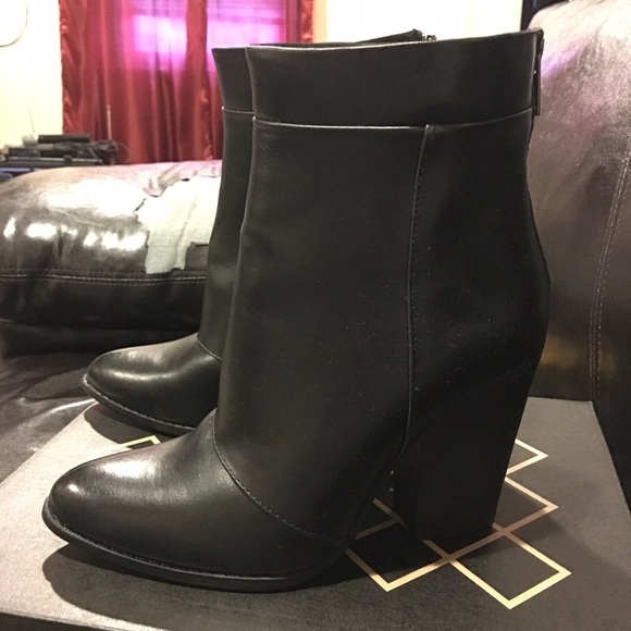 Black booties