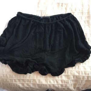 Brandy Melville Black Soft Shorts