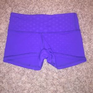 Purple lulu lemon boogie short