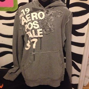 Size extra large air apostle gray hoodie