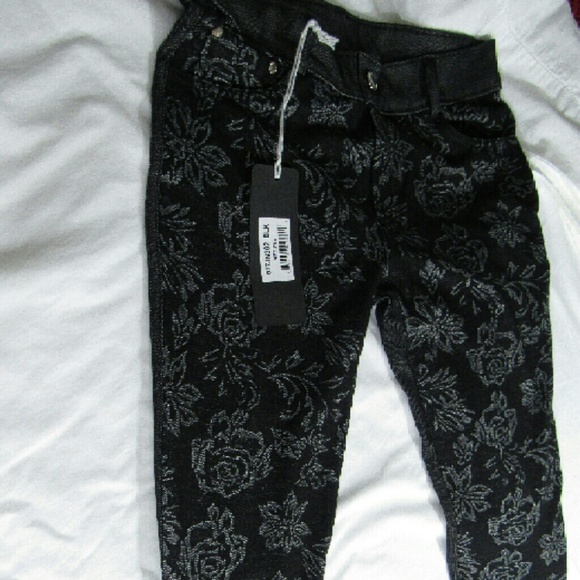 Floral Skinny Jeggings