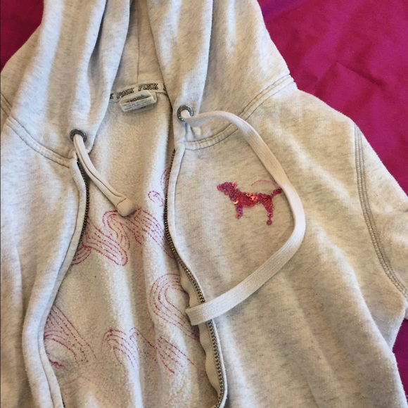 VS Pink Sequined Jacket