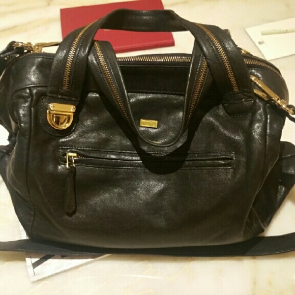 Authentic Be & D designer leather shoulder bag - Picture 2 of 4