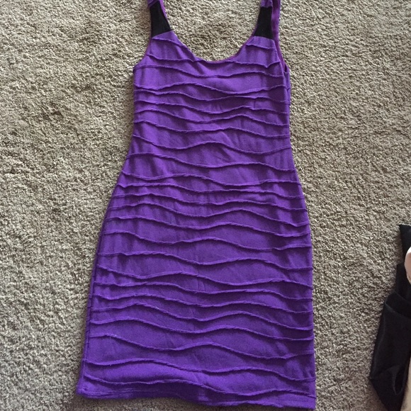 Purple dress