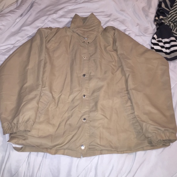 Nude vintage button up
