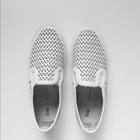 Leather slip-on sneakers GAP