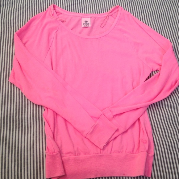 PINK long sleeved shirt