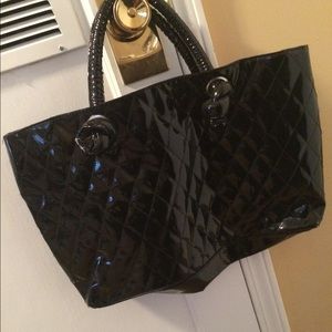 Black handbag