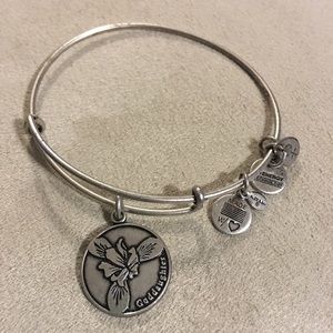 Alex + Ani Goddaughter charm I Love You bangle
