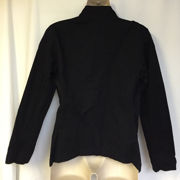 BONGO Black Fitted Jeweled Twill Utility Jacket - Picture 4 of 4