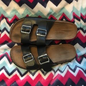 Birkenstock look alike sandals