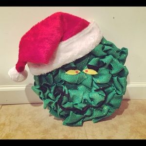 Christmas burlap wreath sale!