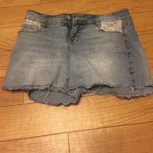 Jean shorts