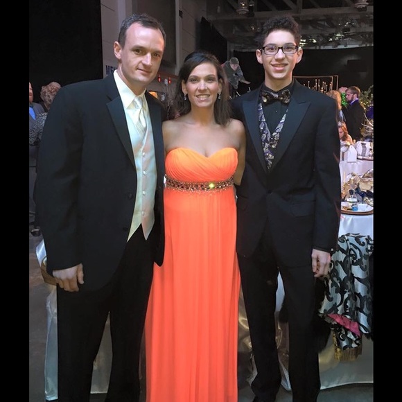 Full length formal gown