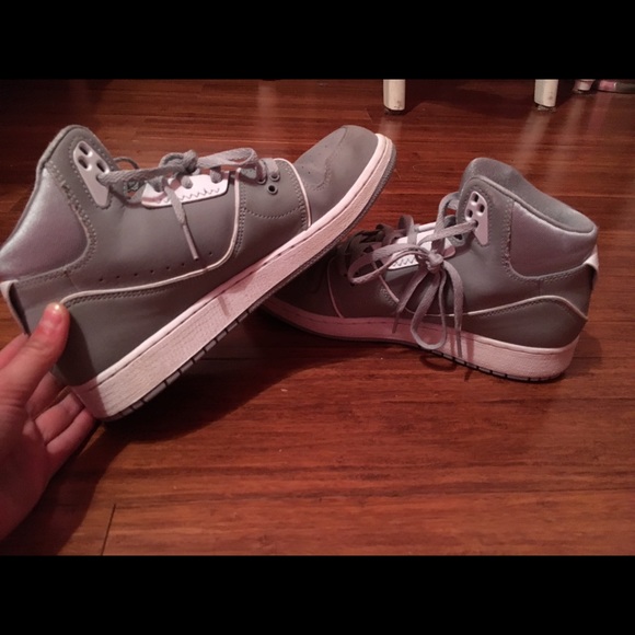 Grey Jordan 2s