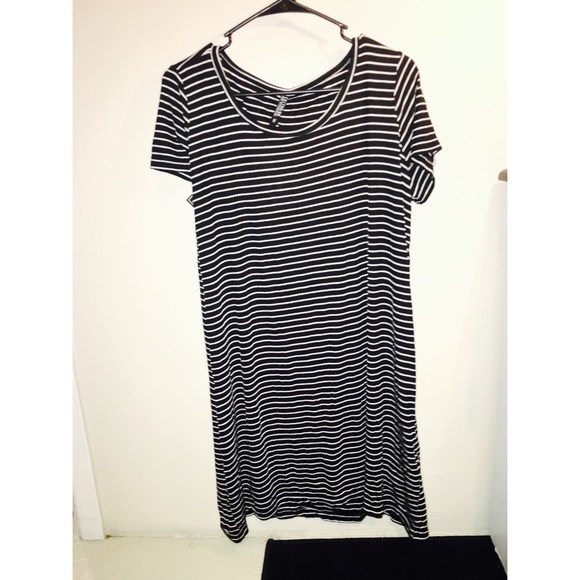Striped T-shirt Dress