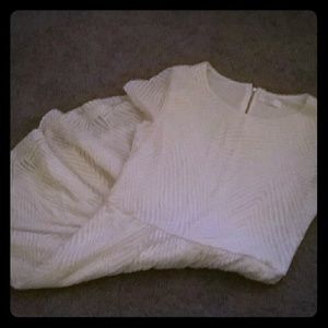 Medium white dress