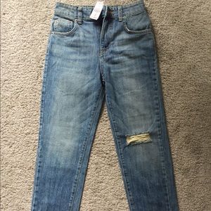 NWT LF CarMar Jeans Ryan Knee Slash
