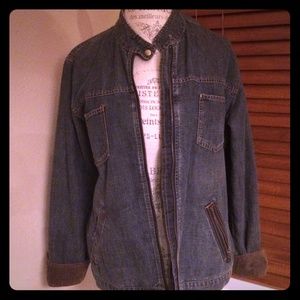 Chico's Women's Denim Jacket SZ 1 (8/10)