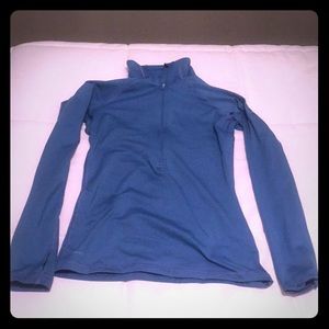 Blue nike pull over