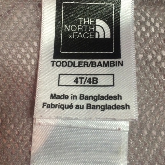 The North Face pink toddler jacket - Picture 2 of 4