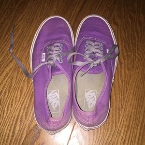 Purple vans