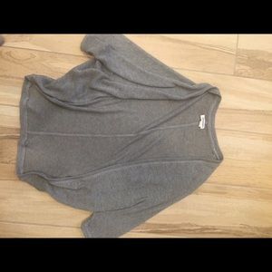 Aeropostale grey light weight cardigan