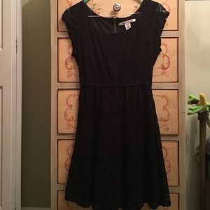 Black lace A-line, skater dress ❌SOLD❌