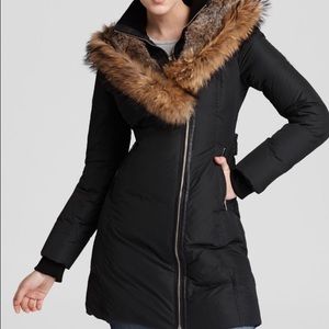 Mackage full fur hood jacket- size small-