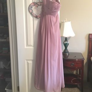 Lavender prom dress