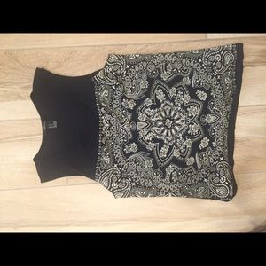 Bandana print shirt