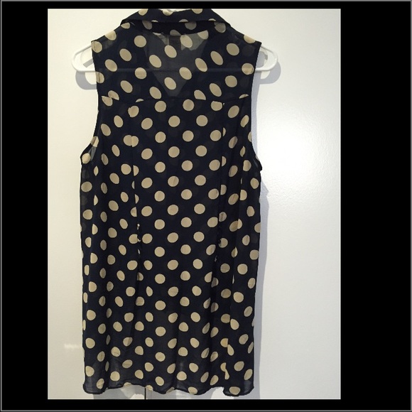 Modern Polka dot blouse!