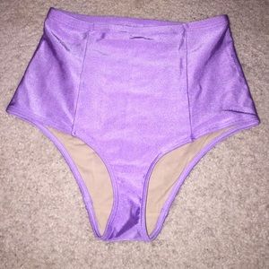 High waist bikini bottom