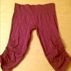 REDUCED PRICE! lululemon crops.
