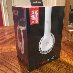 Brand New White Beats Solo2s!