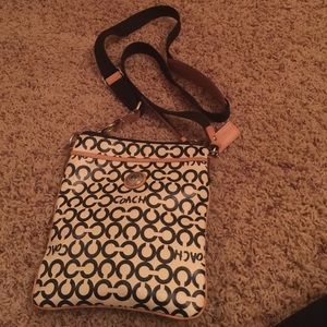 Coach cross-body purse
