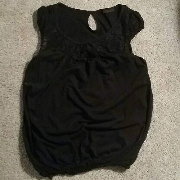 Black tank top