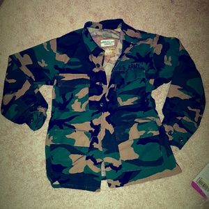 Genuine US Army Camo Jacket