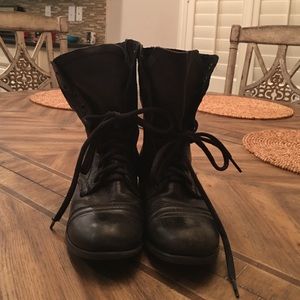 Steve Madden "Troopa" combat boots