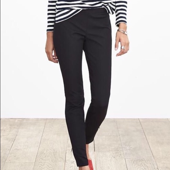 Banana Republic skinny ankle zip pants
