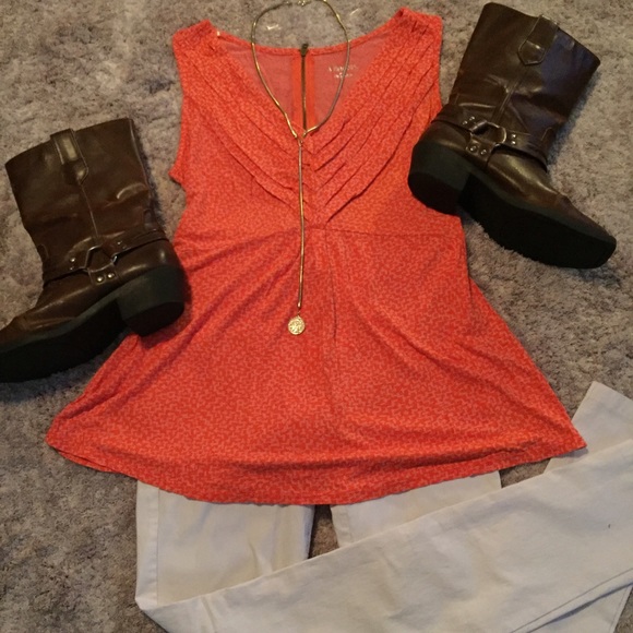 ❌sold❌Maternity 🍁 Orange blouse