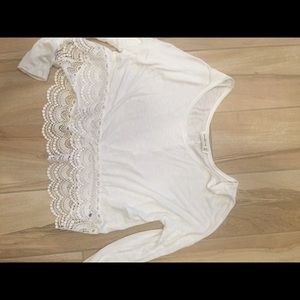 Abercrombie and Fitch long sleeve with fringe