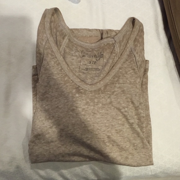 Free People never been worn super soft tee