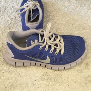 Blue Nikes