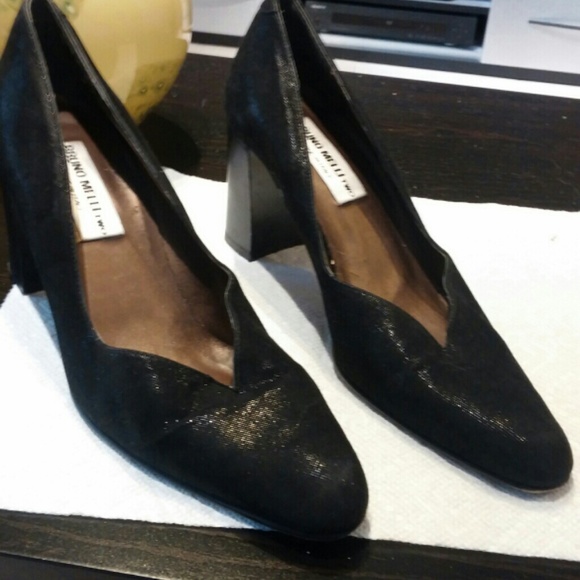 Bruno Melly Two leather Black Shoes - Picture 1 of 4