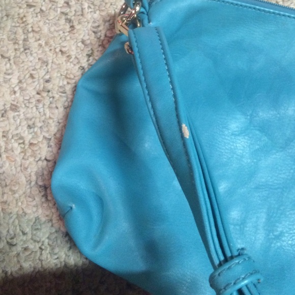 Susen Turquoise Cross Body Bag - Picture 2 of 4