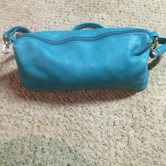 Susen Turquoise Cross Body Bag - Picture 4 of 4