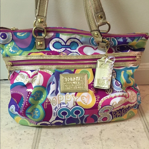 Coach Poppy Tote